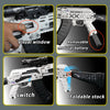 gel toy nation white ak-12 gel blaster