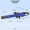 GEL TOY NATION PREMIUM High-Speed BLUE Gatling Electric GEL Ball Blaster US-STOCK