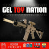GEL TOY NATION M4A1 Tactical Fully Loaded Out Electric Blowback 7MM-8MM Gel Blaster