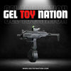GEL TOY NATION Uzi Gel Ball Blaster with Rotary Drum BLACK US-STOCK